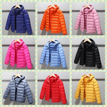 2-14 Years Autumn Winter Kids Down Jackets For Girls Children Clothes Warm Down Coats For Boys Toddler Girls Outerwear Clothes 1