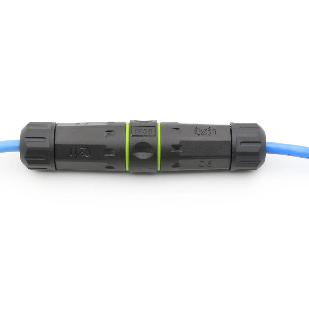Фото Водонепроницаемый разъем Xintylink RJ45, неэкранированный UTP Cat6A, гнездо M25, экранированный STP, для кабелей Ethernet Cat5e, Cat6, IP68 №4