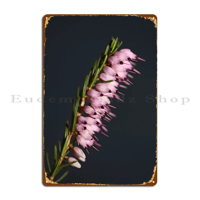 

Erica Carnea Blossoming Metal Plaque Poster Printing Cave Cinema Iron Create Tin Sign Poster