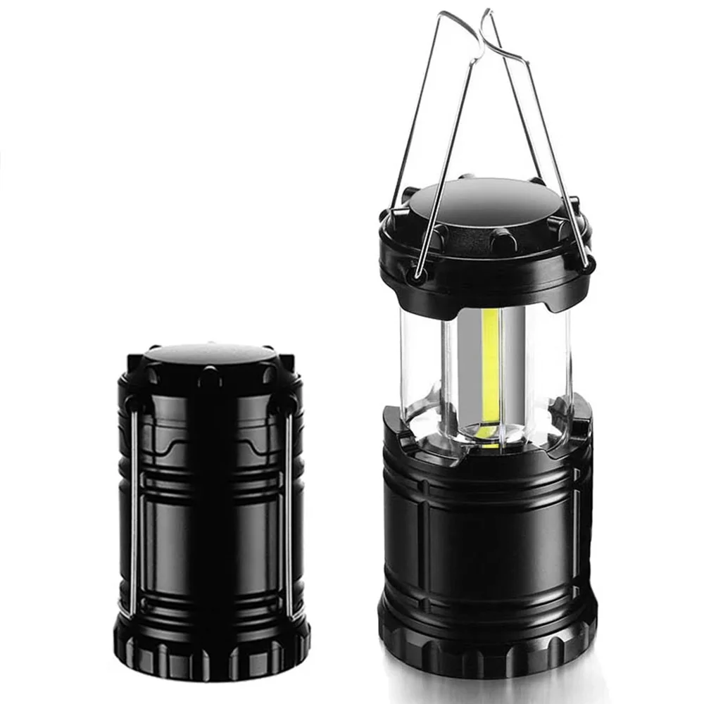

COB LED Portable Lighting Lantern Camping Lamp Torch Telescopic Flashlight Waterproof Emergency Light Outdoor Working Light