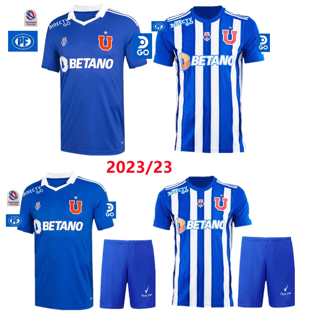 Новинка комплект футбольной одежды для детей 22 23 университета Чили Джерси 2022 2023