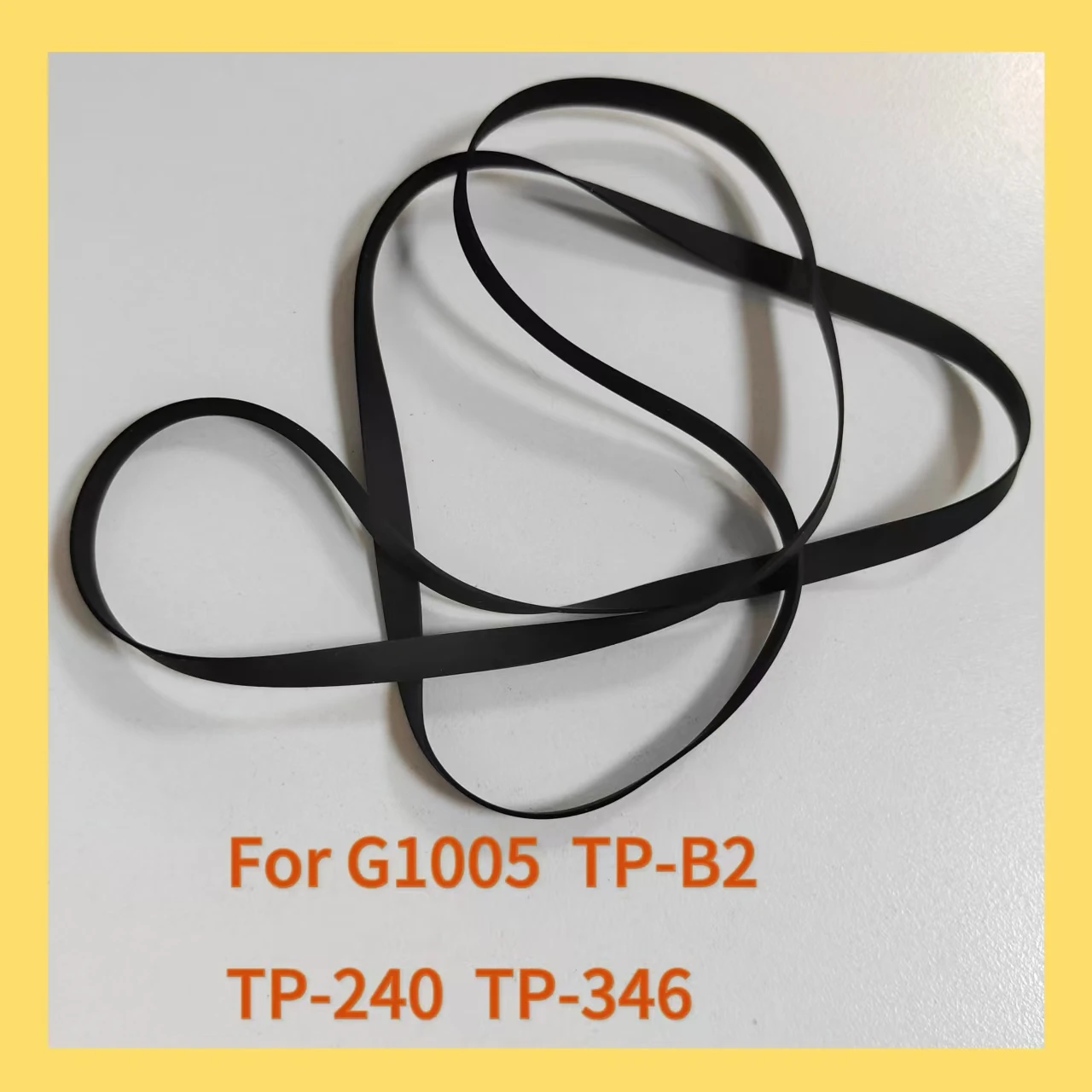 Ремень для проигрывателя SANYO G1005 TP-B2 TP-240 TP-346 черный сменный ремень