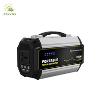 2019 popular 300w portable power station for outdoor camping and laptop sine wave power bank station for electric tool