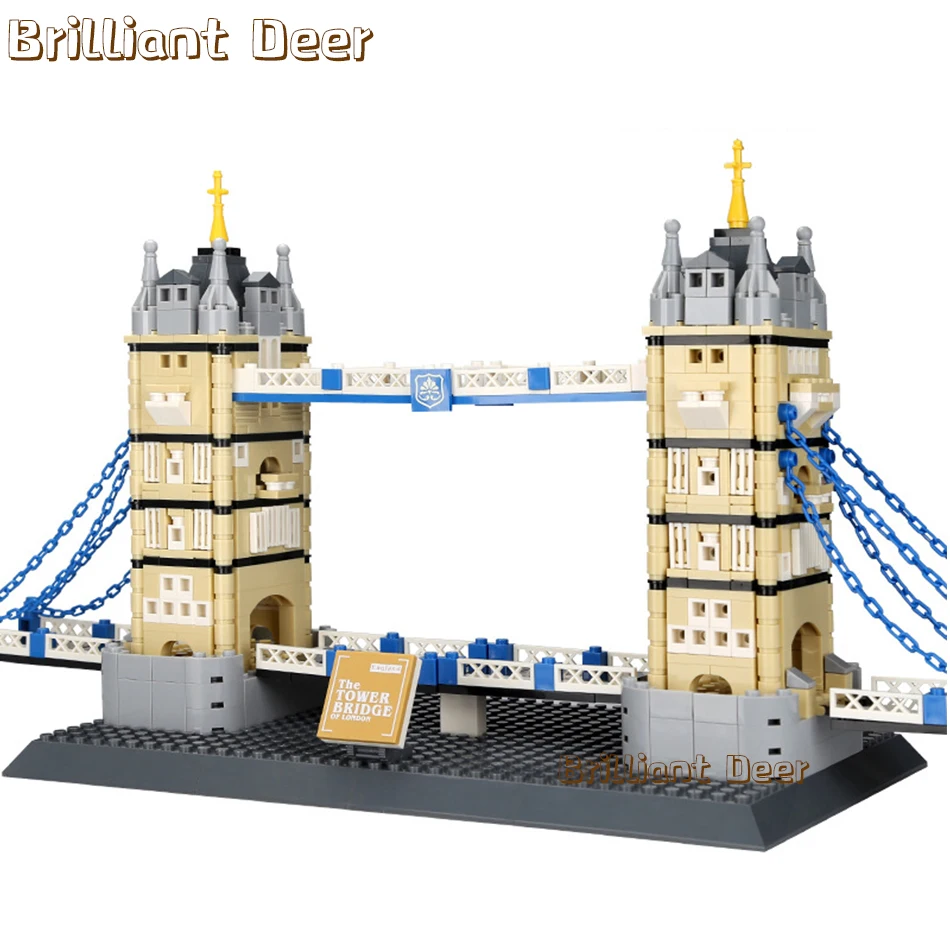 Лондонский мост Тауэр: архитектурный памятник мирового значения, строительные кирпичи, обучающие игрушки для детей, подарок.