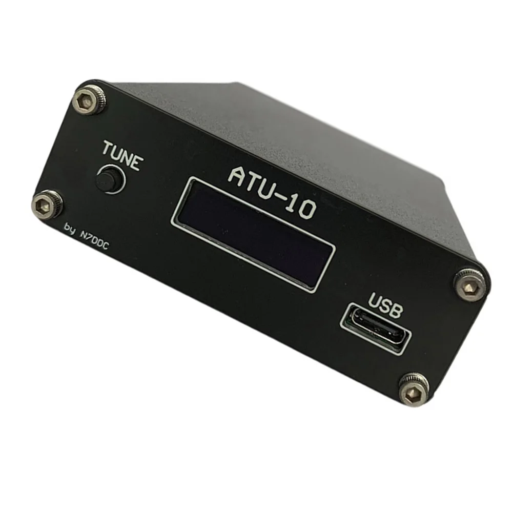 Фото Автоматический антенный тюнер ATU-10 1.8-30 МГц 1-15 Вт QRP HF для любительской радиосвязи с OLED-дисплеем и портом Type-C для прошивки N7DDC №2