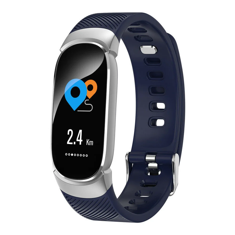 

QW16 Smart Watch Pedometer Heart Rate Blood Pressure Monitor Waterproof Fitness Sleep Activity Tracker Sport Smart Band Bracelet