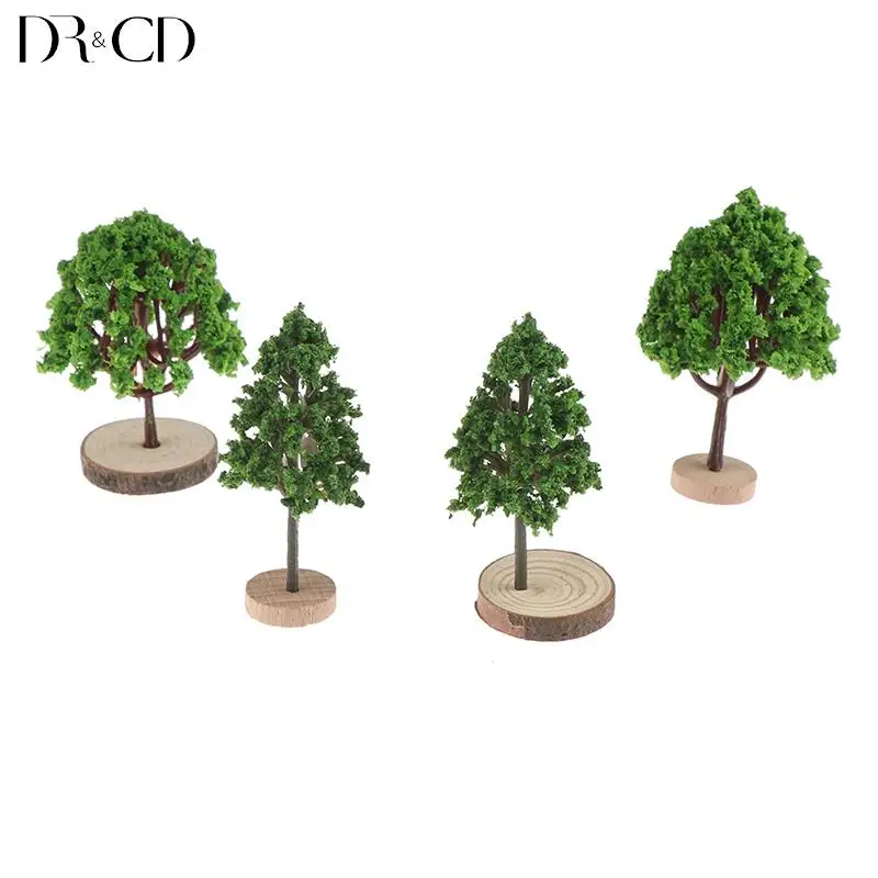 

1/12 Plastic Tree Model Dollhouse Scenery Layout Landscape Model Trees Simulation Miniature Kids Toy