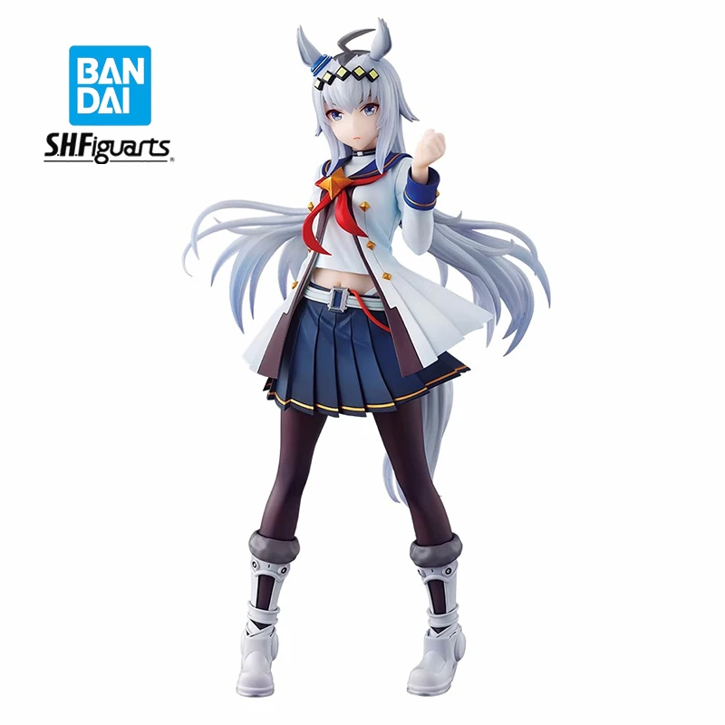 

Аксессуары Оригинальные Bandai S.H. Фигуртс ума мусумме Oguri Кепка 14 см ПВХ Аниме фигурки коллекционные модели игрушки подарок для детей