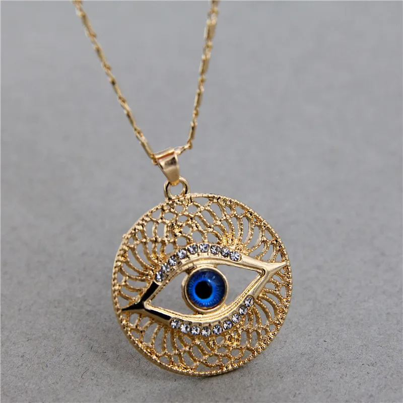 Женское Ожерелье Рука Фатимы ожерелье с прорезями солнца и звёзд Подарочный