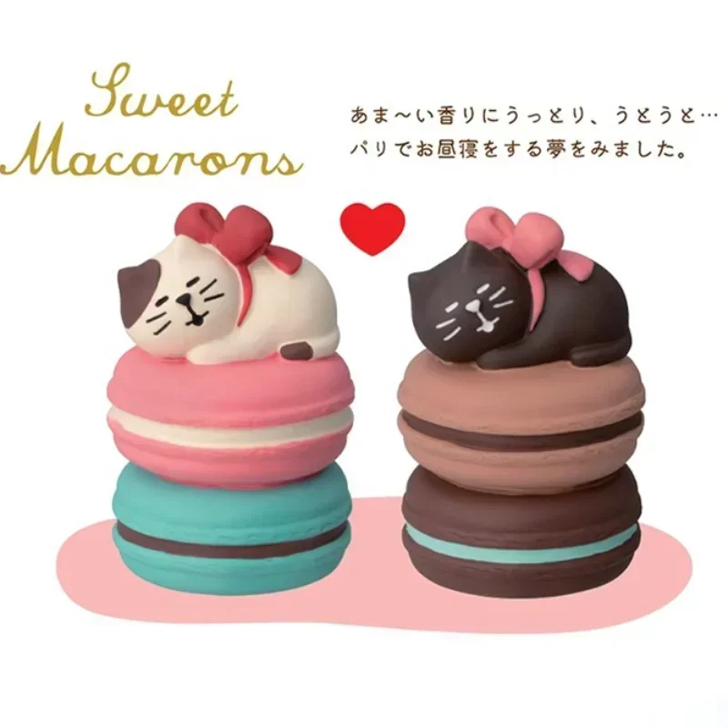 Zakka милые шоколадные макароны фигурки из смолы серия десертов каваи декор
