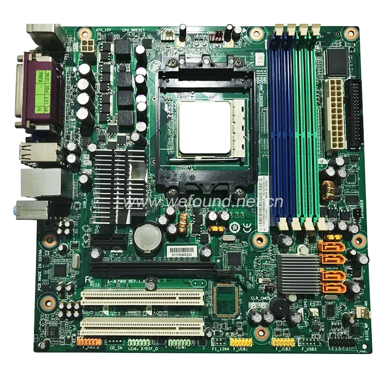 

100% рабочая материнская плата для настольного компьютера 780G Φ M2RS780MH AM2 DDR2 системная плата полностью протестирована