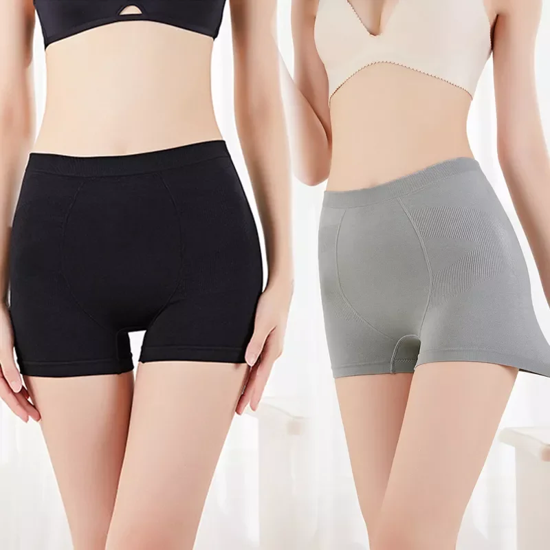 

Safety Shorts Pants Seamless Underpants High Waist Panties Girls Sexy Breathable Stretchy Tights Ladies Under Skirt Shorts