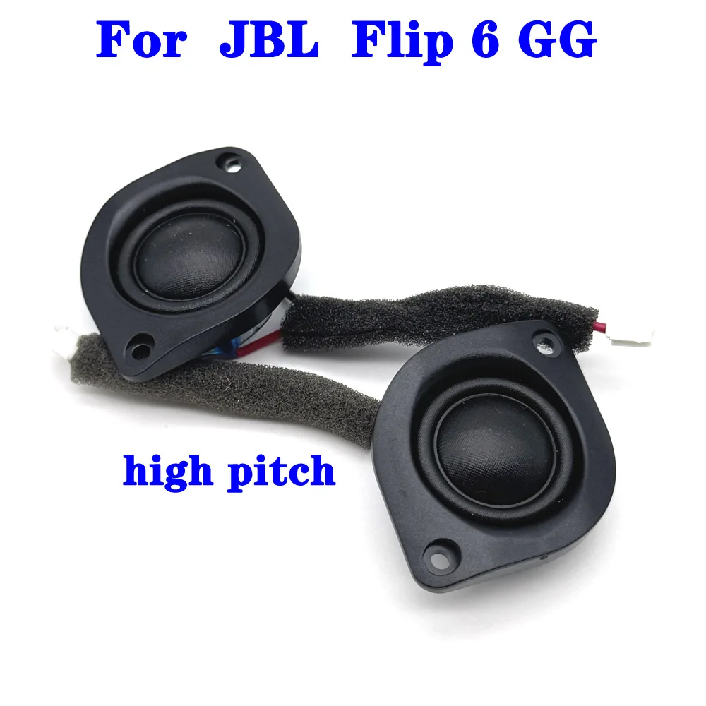 Фото Оригинальный новый высокочастотный динамик для JBL Flip 6 GG, 4 Ом, 10 Вт, неодимовый динамик с кабелем, соединительное устройство из шелковой пленки №1