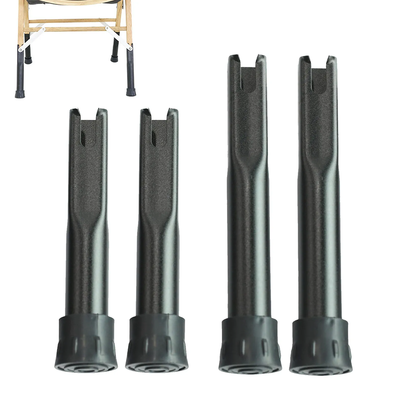 

Chair Leg Protectors 4 Pieces PVC Chair Leg Foot End Caps Booster Cover Chair Leg Cover Pad For Protecting Floors From Scratches