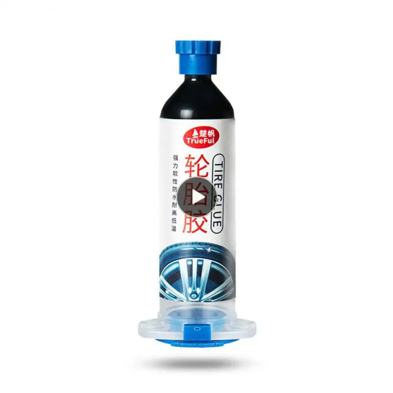 

30ml Tire Glue Repair Glue Black Portable Tire Repair Adhesive Practical Auto Rubber Tire Repair Glue Car Supplies Universal