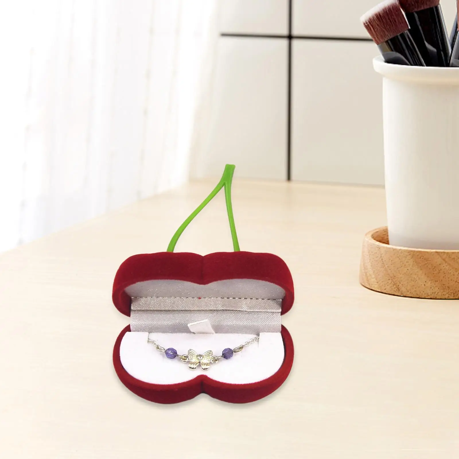 

Органайзер для хранения колец, держатель, милая коробка для колец в форме, для свадьбы, помолвки