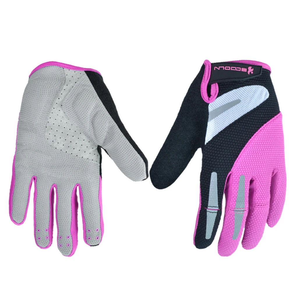 

BOODUN Full Finger Men Women Adults Cycling Gloves Autumn Summer Shockproof Mountain Bike Sports Long Mittens
