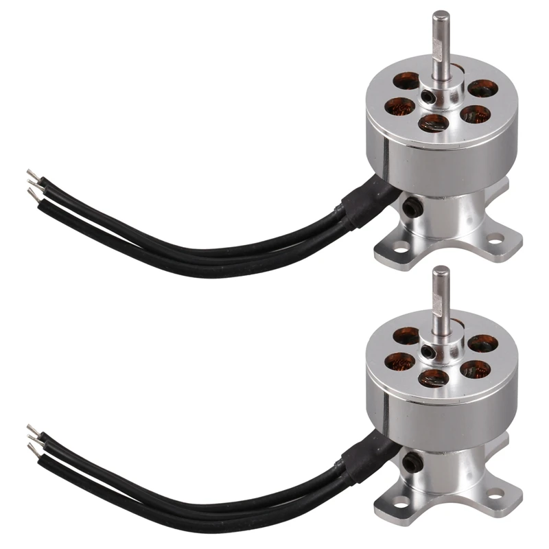 

Hot-2X RC Drone Accessories 10G Brushless Motor Out Runner 1811 2000KV For Radio Control Mini Aircraft