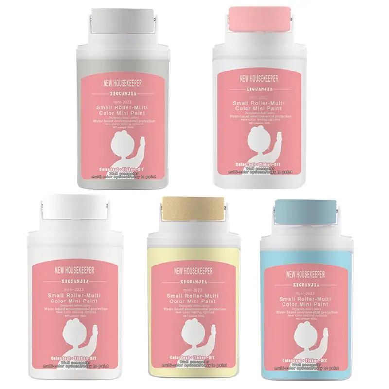 100 г рулонная кисть для краски стен портативный инструмент ремонта поврежденных