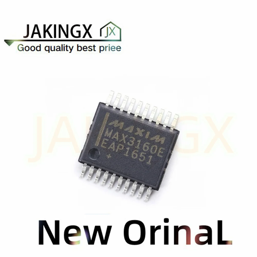 

1-100Pcs New Original MAX3160 MAX3160EEAP MAX3160EEAP+T TRANSCEIVER FULL 2/2 20SSOP