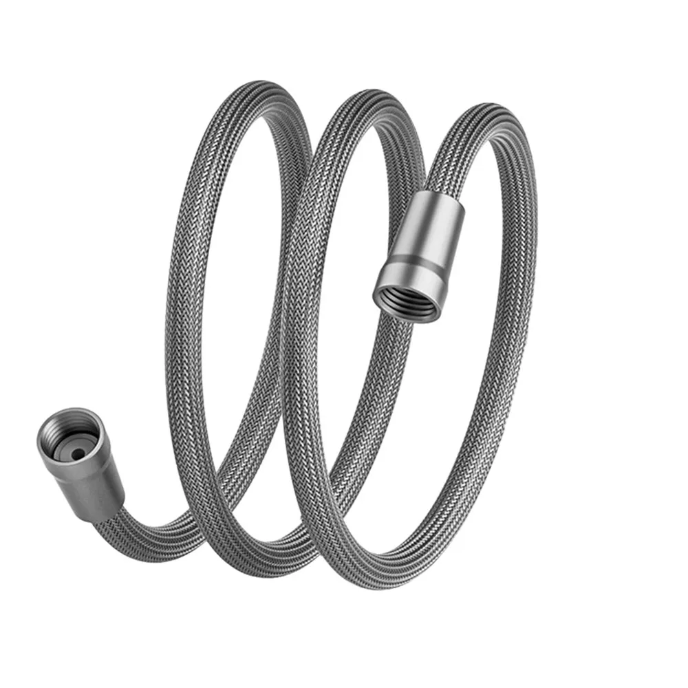 

Душевой шланг Gi/2 нейлон серебристый/черный 1.5/2 метра