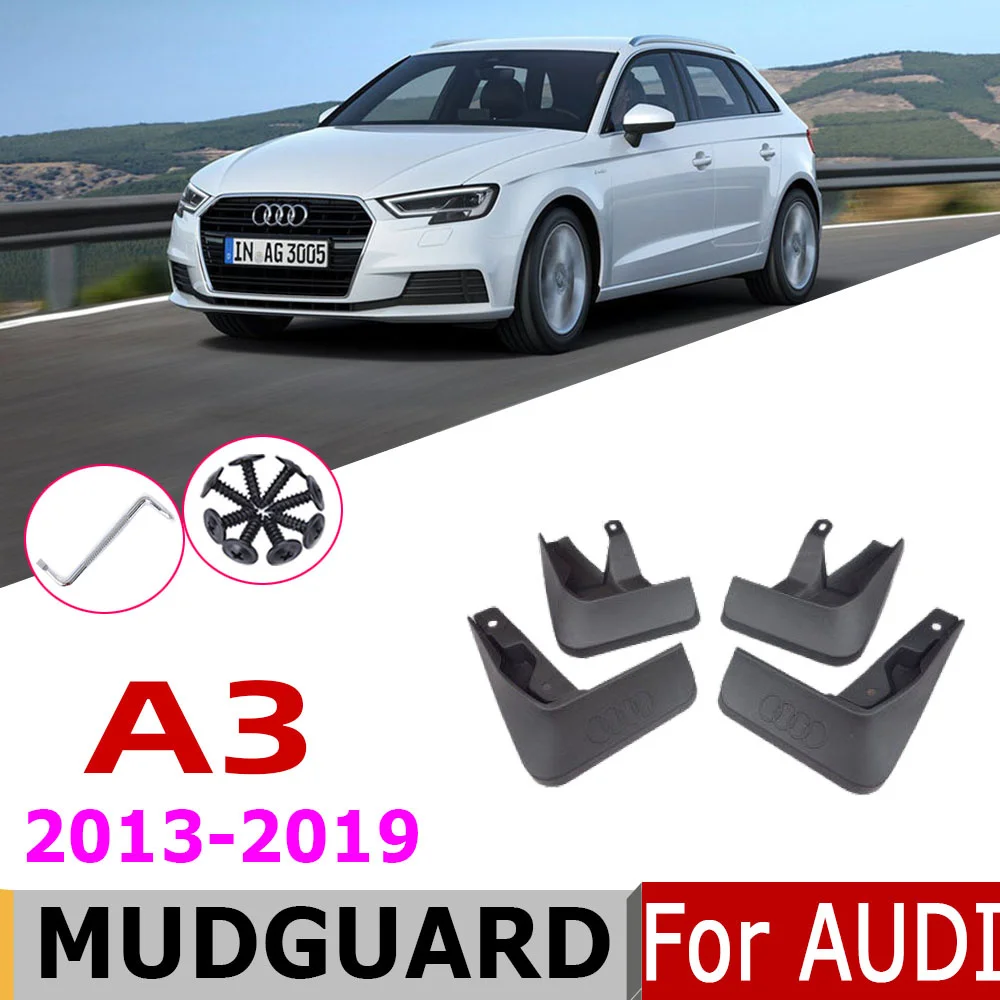 

Car Mudflap For Audi A3 Sportback Hatchback 2019~2013 Fender Mud Guard Splash Flaps Mudguards 2018 2017 2016 2015 2014