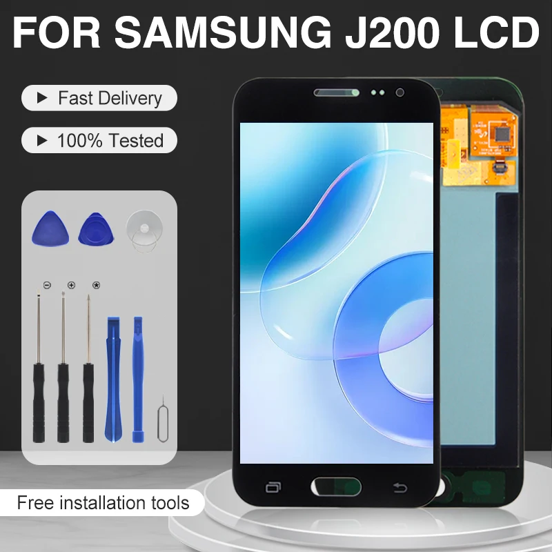 

Catteny J2 2015 экран для Samsung Galaxy J2 дисплей J200 ЖК-дисплей с сенсорным экраном дигитайзер J200Y J200F в сборе Бесплатная доставка