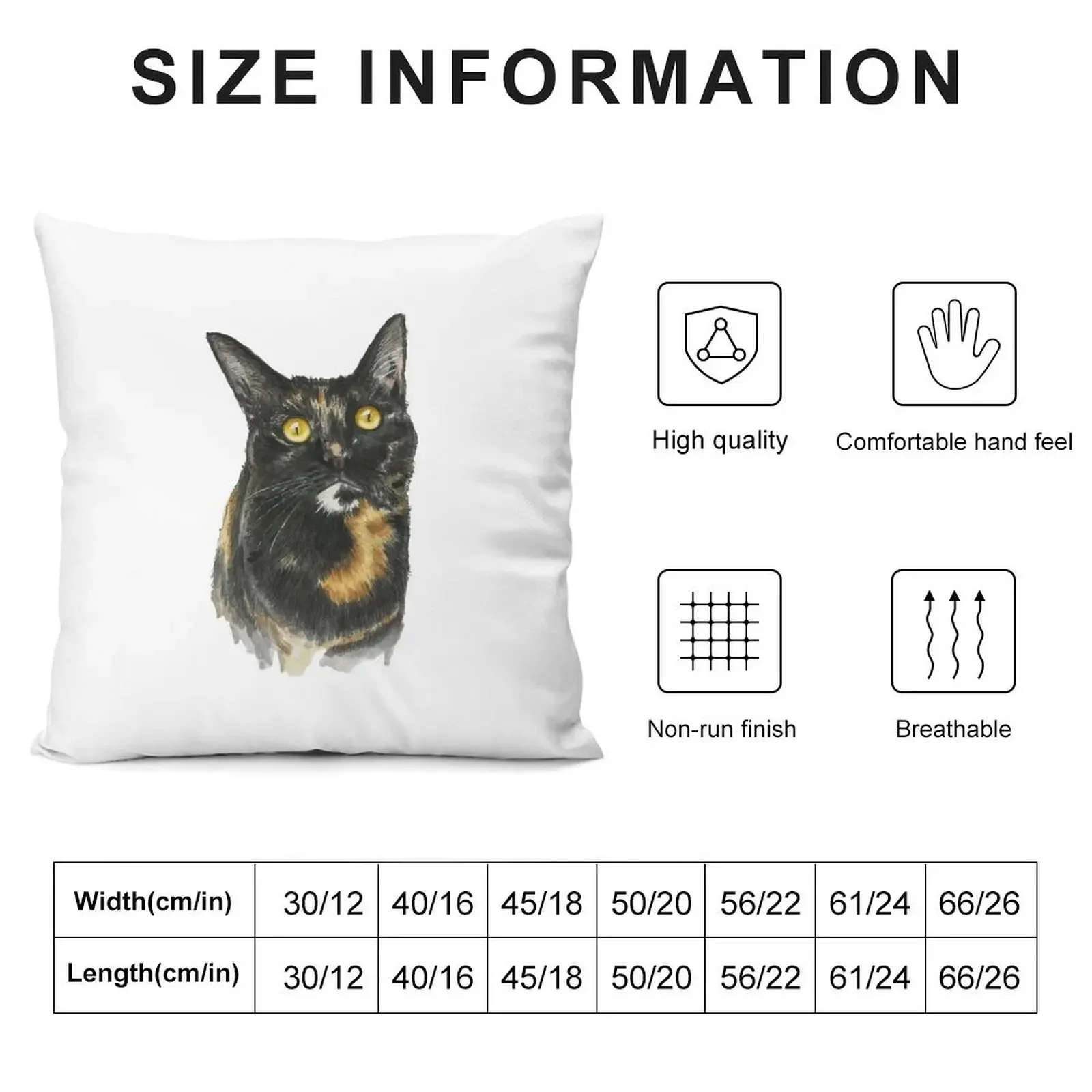 Интенсивная подушка Tortie Look роскошные аксессуары для дома наволочка