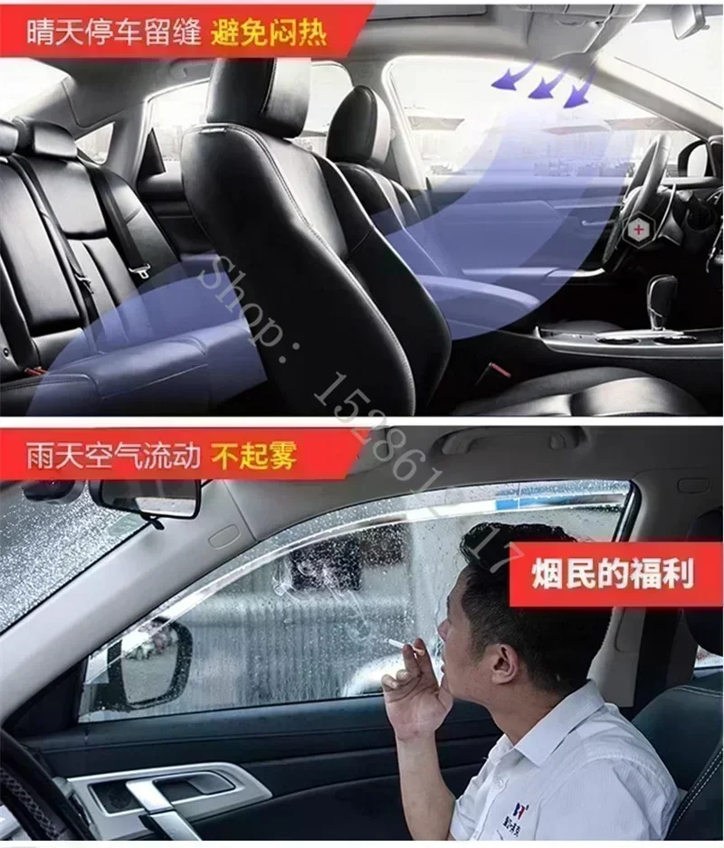 Высококачественный козырек для окон Mercedes Benz GLB защитный от дождя и солнца навеса