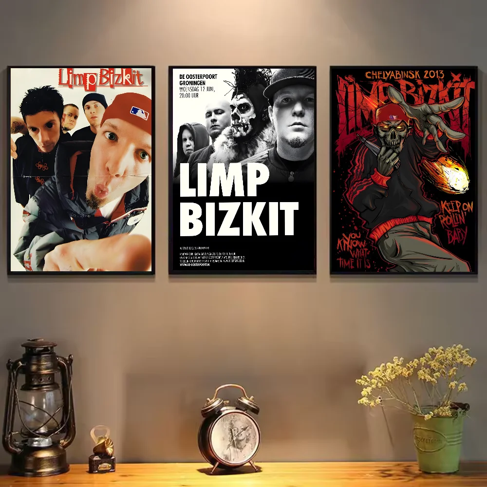 Фото L-Limp Band Bizkit постер HD арт липкая стена водонепроницаемый дом гостиная спальня бар эстетическое украшение №3