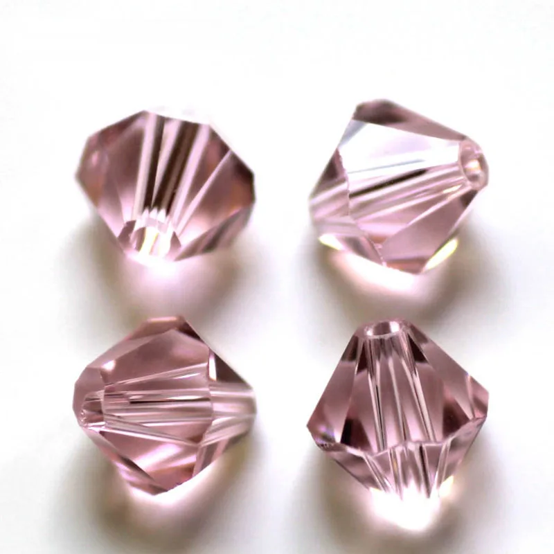 

StreBelle AAA 100pcs 8mm Austrian Crystal Bicone Beads Multi Colors Loose Glass Bead Bracelet Jewelry Making Accessories DIY