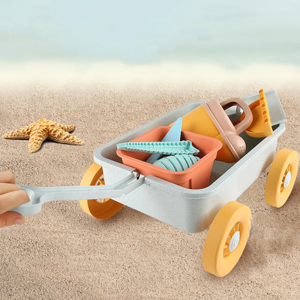 

Outdoor Sand Beach Toy Sand Toy Kids Trolley Sand Tool Pool Construction Toy for Beach
