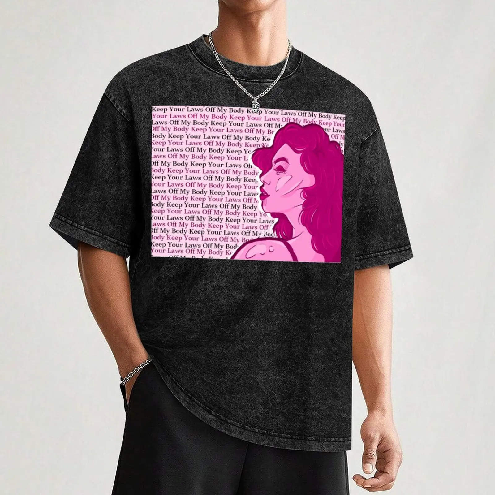 Футболка Laws Off MY Body футболка большого размера с рисунком одежда больших размеров