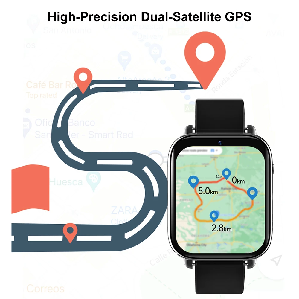 Смарт-часы LEMFO Z20 мужские Android 9 LTE 4G IP68 4 Гб ОЗУ 128 ПЗУ GPS |