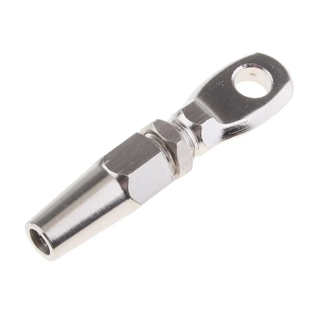 

5mm Wire Cable Rope Eye Rigging Terminal Swageless DIY Fittings