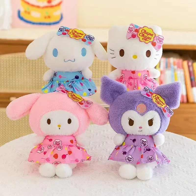 25 см мультяшные конфеты Sanrio серии плюшевые игрушки аниме прекрасная мелодия Hello