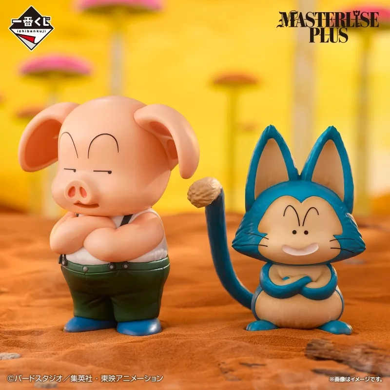 Фото В наличии Bandai Ichiban Kuji Dragonball EX Son Goku Training Figure Krillin Bulma Yamcha Puar Oolong Anime Action Model Toys Boy №5