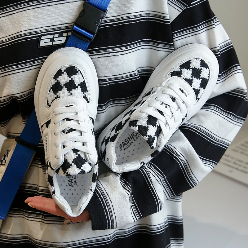 2022New Autumn WhiteinsTrendy Daddy Shoes Women's Sneakers Niche Sneakers