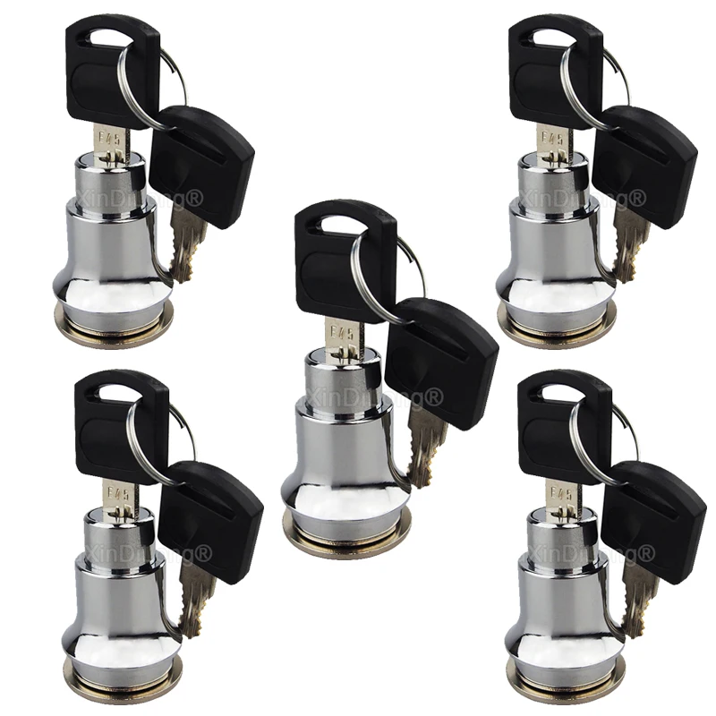 

5 шт., хромированные замки для дверей шкафов