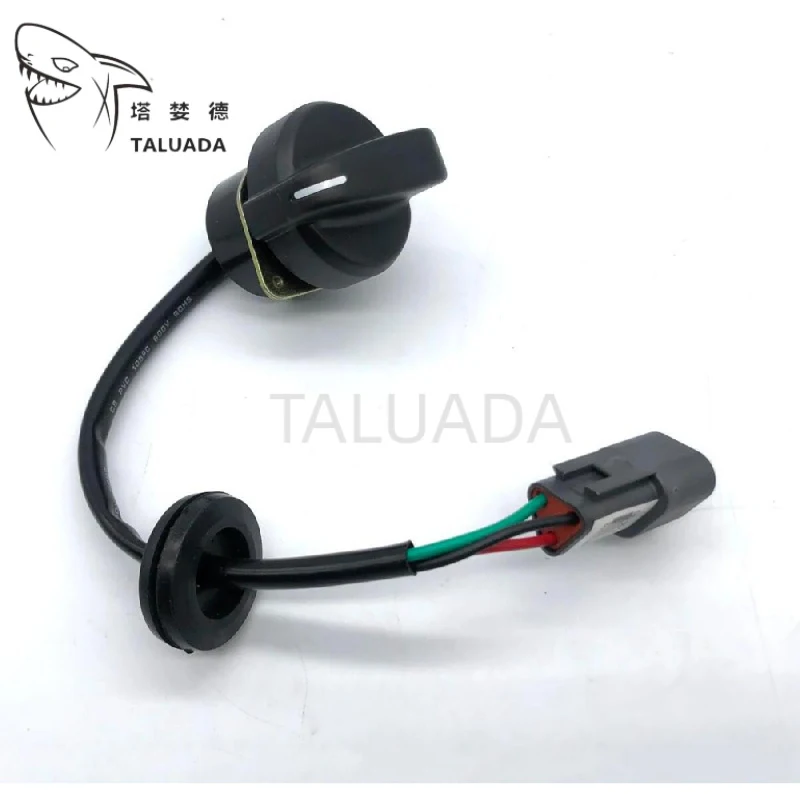 Фото Ручка дроссельной заслонки 21N8-20902 для R210LC-7 R210LC-7H R220LC-7H, поворотный переключатель из ABS-сплава, запчасти для экскаваторов №3