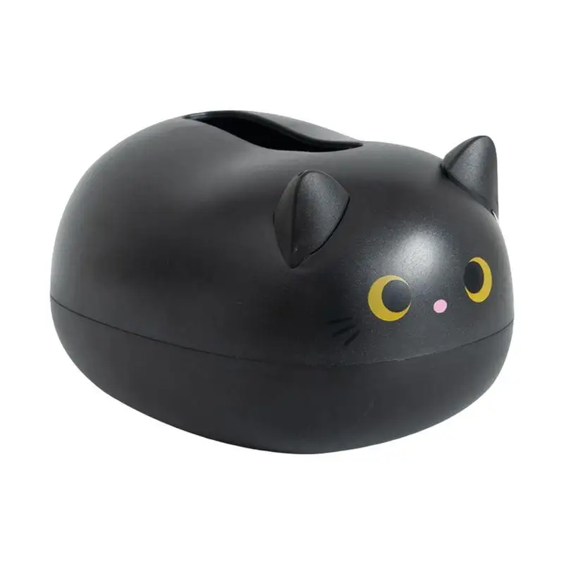 

Cute Tissue Dispenser Cartoon Cat Shape Tissue Dispenser Decoration Desktop Toilet Paper Holder For Living Room Kitchen Bathroom