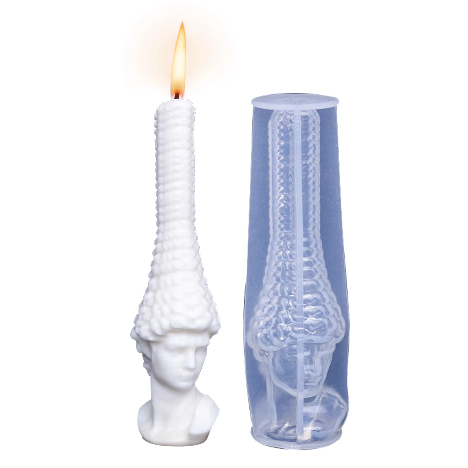 

Greek Head Statue Body Molds Portrait Silicone Candle Mold Statue Body Silicone Mold For Candle Making Epoxy Resin Diy Craft