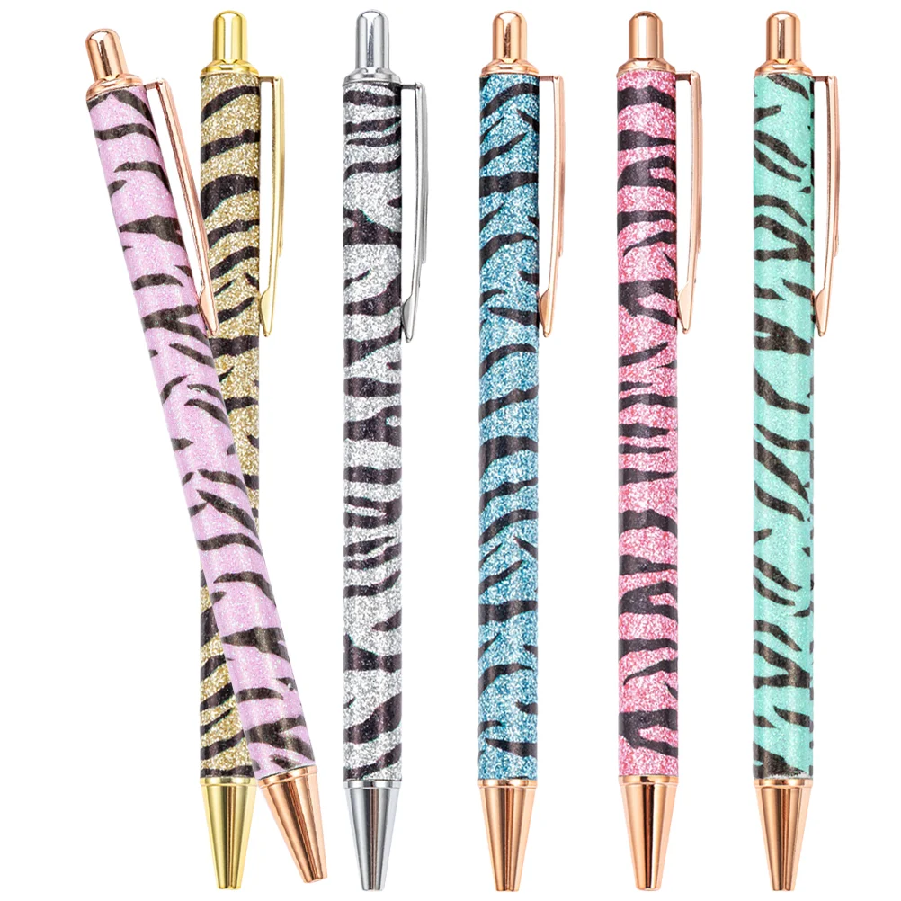 

6 Pcs Household Pen Portable Ballpoint Pens Daily Plastic Creative Writing Girl