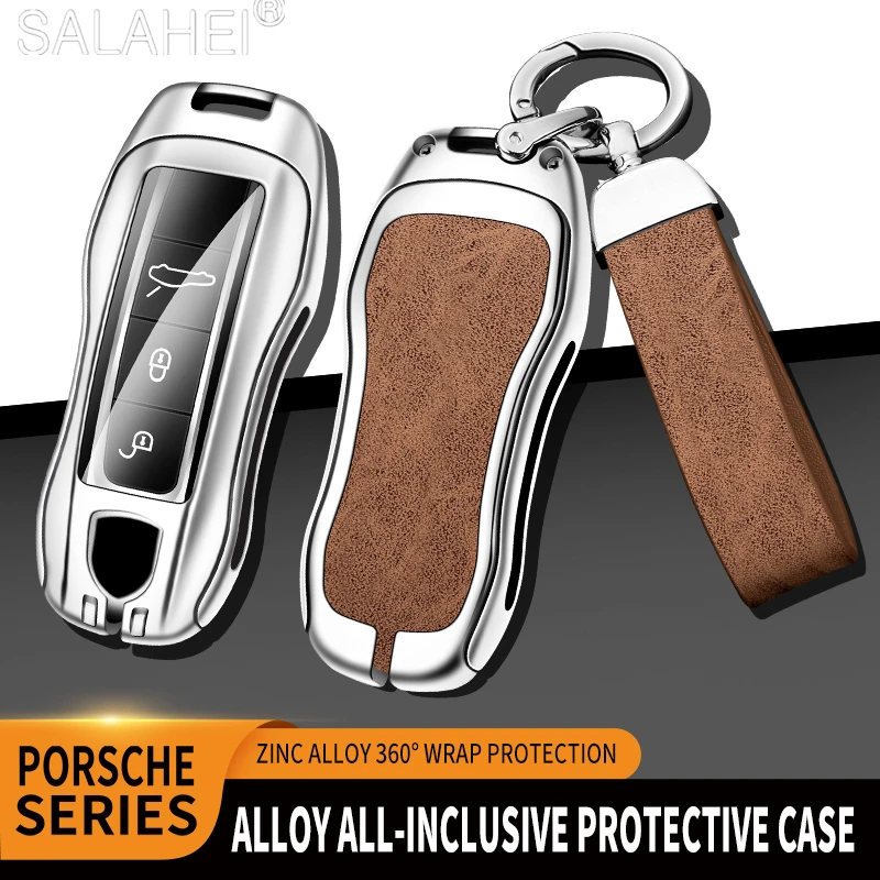 

Car Key Fob Case Cover Shell For Porsche Macann Bobster Panamera Carman Cayenne 718 971 911 9YA 970 981 996 92A 2017 Accessories