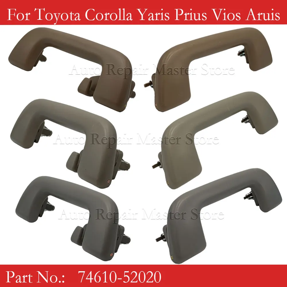 Фото 74610-52020 Ручка-поручень для потолка автомобиля Toyota Corolla, Yaris, Prius, Vios, Auris, внутренняя, для двери, безопасная, для поддержки руки №1
