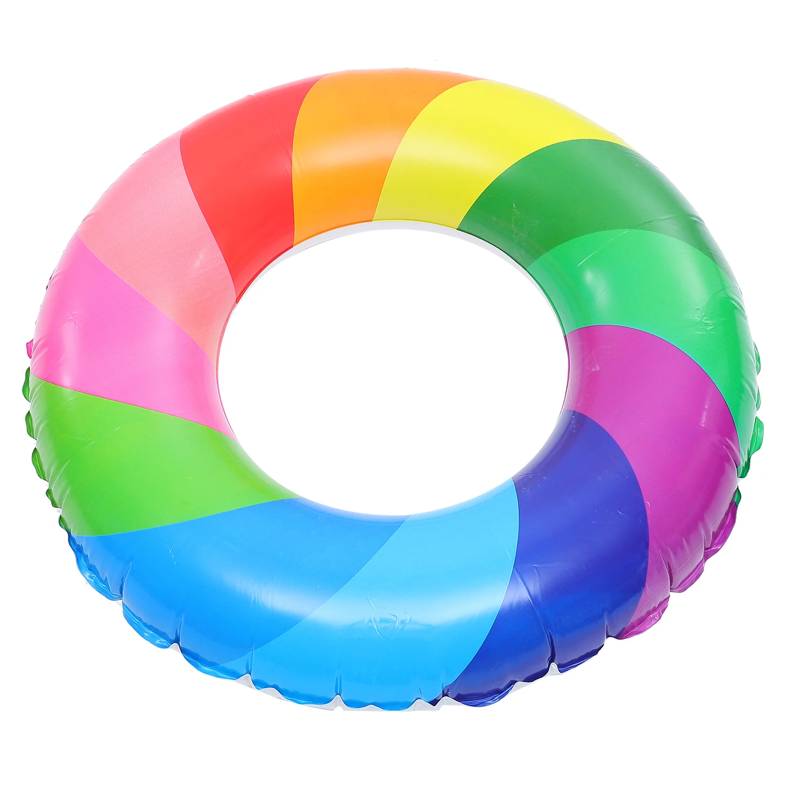 

Inflatable Swim Ring Swimming Pool Rainbow Swimming Ring Summer Swimming Accessory