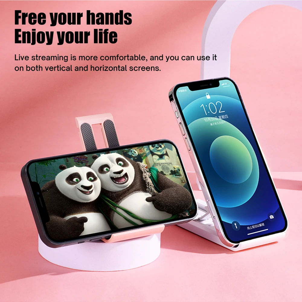 foldable tablet desktop phone stand 6 levels adjustable desk holder foldable desk bracket for xiaomi ipad iphone samsung free global shipping