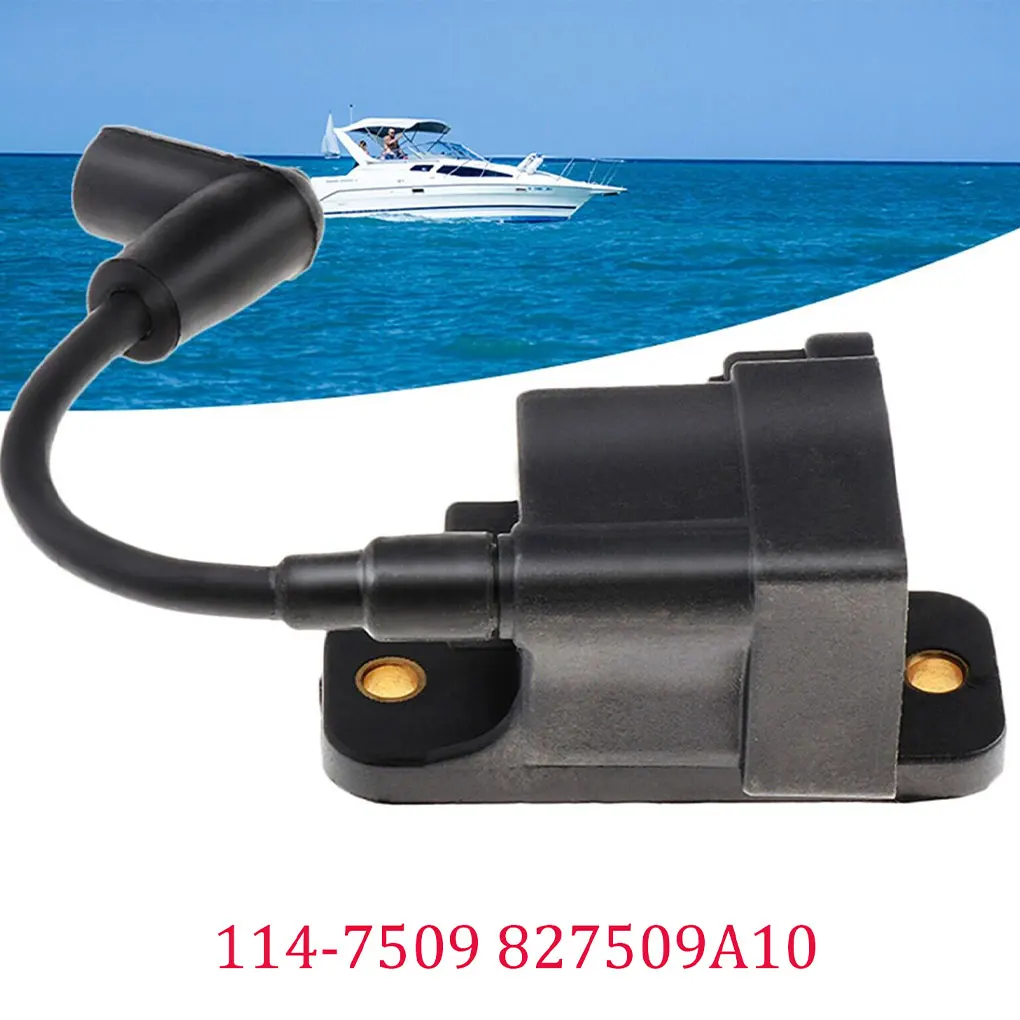 

Black High Performance CDM Ignition Coil For Mercury Engine Easy To Install High Performance OEM