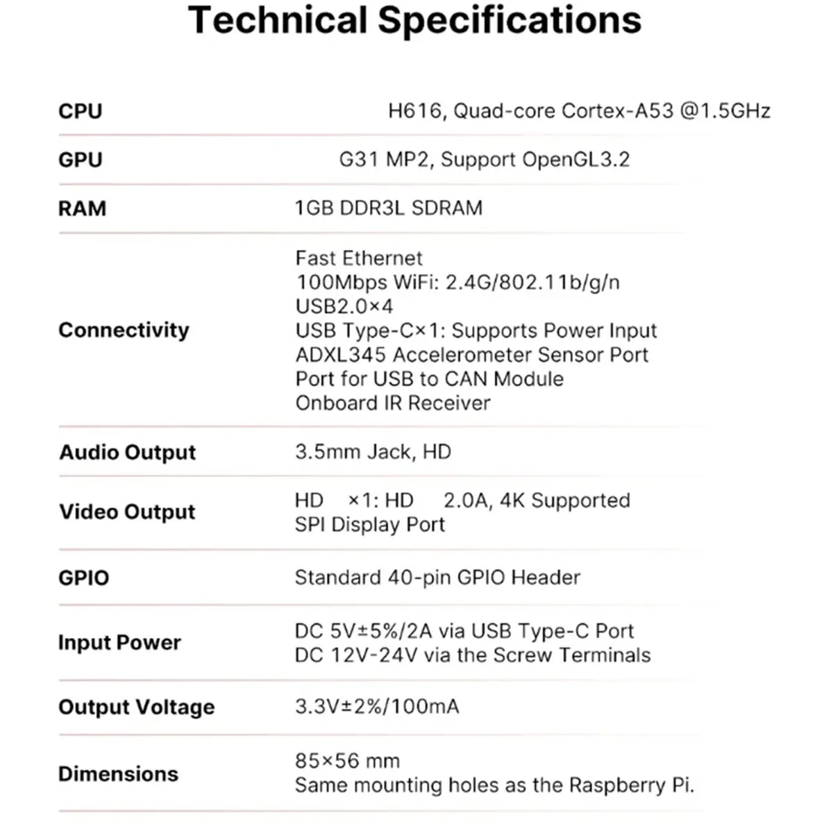 Фото Плата ABSF BIGTREETECH BTT PI V1.2, четырехъядерный процессор Cortex-A53, 2,4G Wi-Fi, 40-контактный GPIO, VS для Raspberry PI3B, для Klipper 3D-принтера, DIY №3