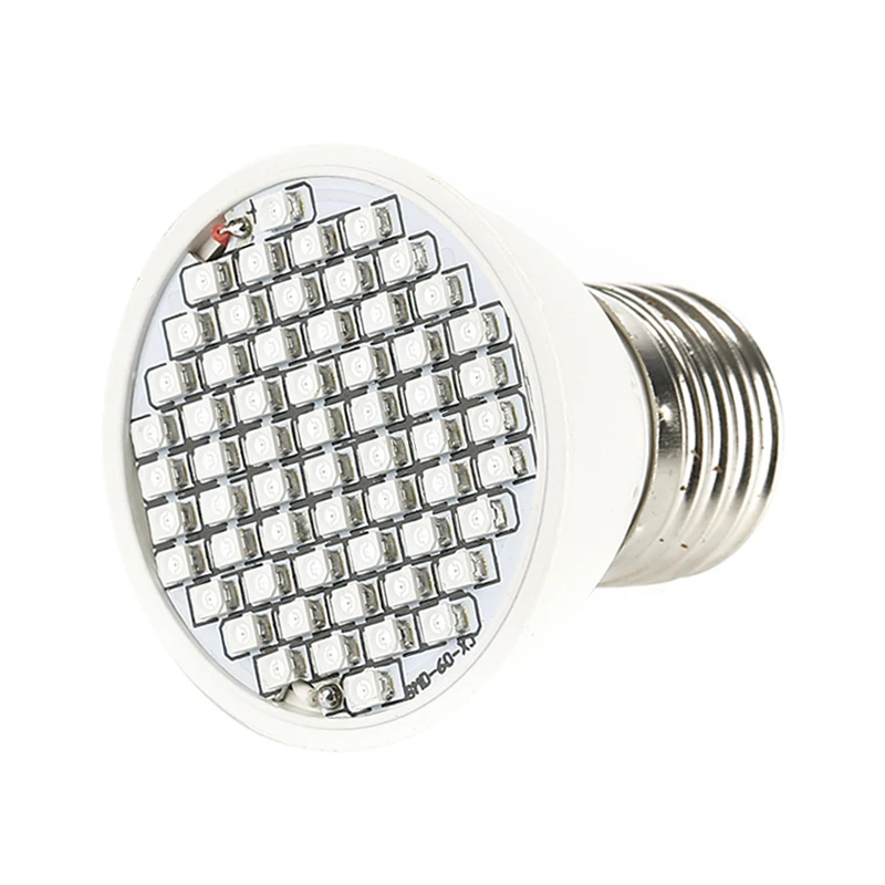 

4W Waterproof 60 LED Grow Light E27 Grow Lamp Bulb for Plant Hydroponic Flowering Blooming Light